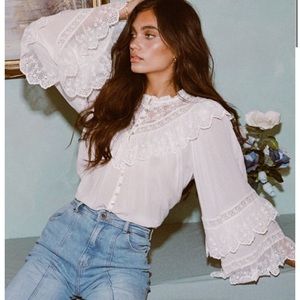 NWT Spell Ella Blouse. Size M